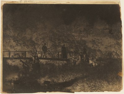 [Most nad Kenley Burn, Burnside]. autorstwa Hill and Adamson
