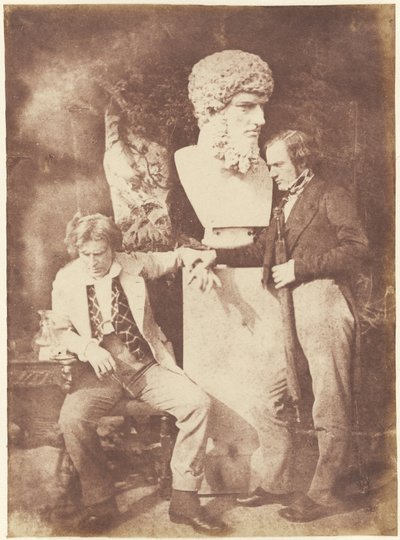 D.O. Hill i profesor James Miller autorstwa Hill and Adamson