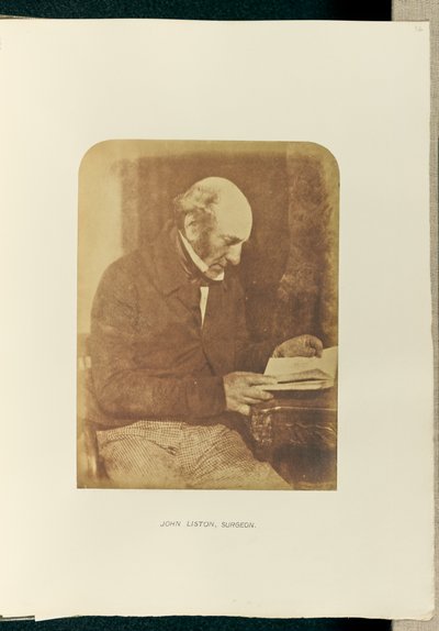 [Robert Liston] autorstwa Hill and Adamson