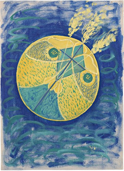 Grupa I, nr 7. Pierwotny chaos autorstwa Hilma af Klint
