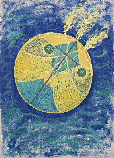 Grupa I, nr 7. Pierwotny chaos, 1906-1907. autorstwa Hilma af Klint