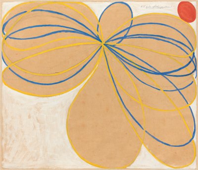 Grupa V, Gwiazda Siedmioramienna, nr 1 WUSSeria Siedmioramienna Gwiazda, 1908. autorstwa Hilma af Klint