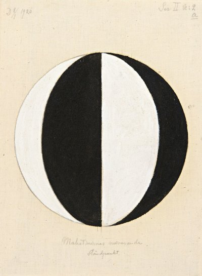 Obecny punkt widzenia mahatmów autorstwa Hilma af Klint