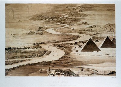 „Od Aleksandrii do drugiej katarakty”, Egipt, 1841 r. autorstwa Himely