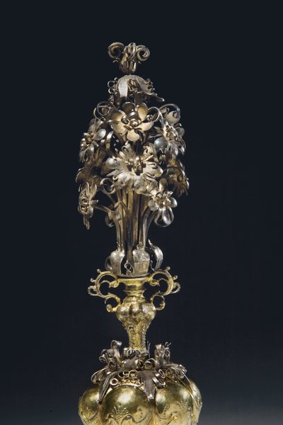 Medingen Minerva Cup, ok.1650 (srebro i srebro) autorstwa Hinrich Ohmssen