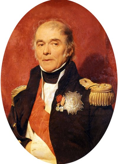 Porträt von Marschall Bertrand von Hippolyte (1797-1856) Delaroche