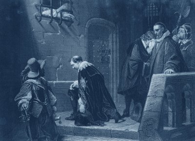 Lord Strafford doprowadził do egzekucji autorstwa Hippolyte Delaroche