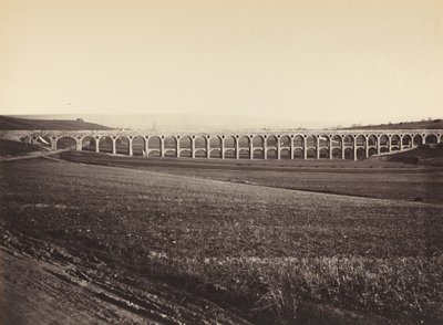 Arcades de pont sur Vanne Arcades, Most nad Vanne, 1873. autorstwa Hippolyte Auguste Collard