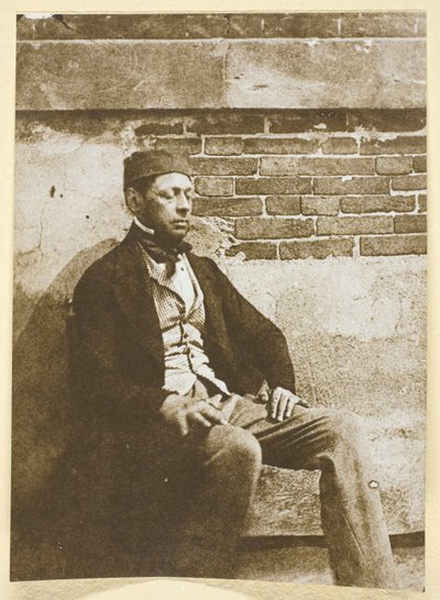 Bayard, oczy zamknięte autorstwa Hippolyte Bayard