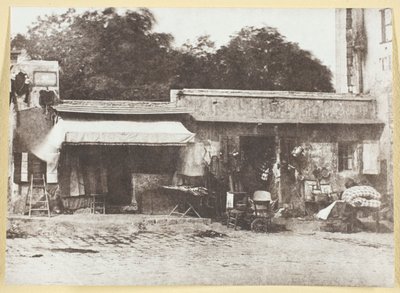 Brocanteurs rue de Rocher autorstwa Hippolyte Bayard