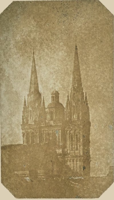 [Iglice katedry Świętego Maurycego, Angers]. autorstwa Hippolyte Bayard