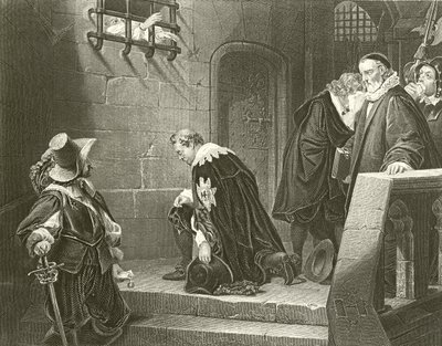 Hrabia Strafford idzie na egzekucję autorstwa Hippolyte Delaroche