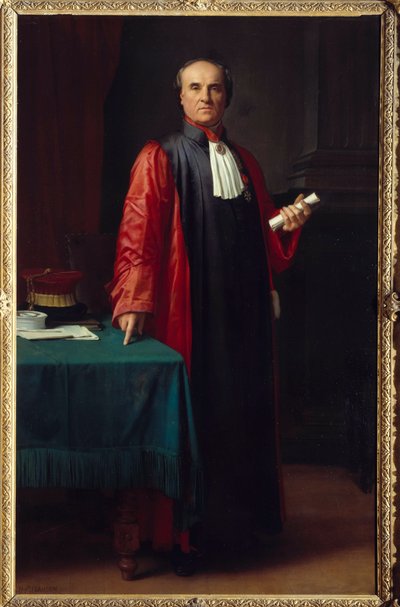Portret doktora Rostana (1790-1866) Obraz Hippolyte Flandrin (1809-1864) XIX w. Aix en Provence, Musee Granet autorstwa Hippolyte Flandrin