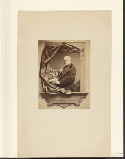 Antoine Louis Barye autorstwa Hippolyte Lazerges