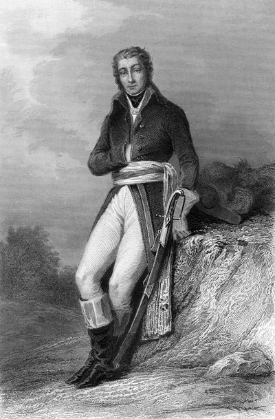 General Jean Moreau autorstwa Hippolyte Louis (after) Pauquet