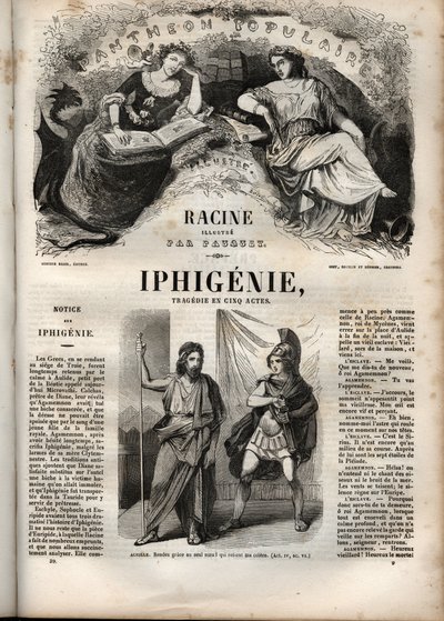 Tragedia Ifigenii Jeana Racine
