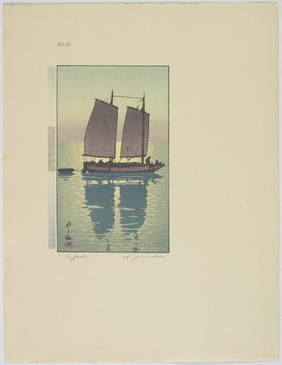 Dmuchana, tabl. nr 4, koniec XIX – poł. XX w. autorstwa Hiroshi Yoshida
