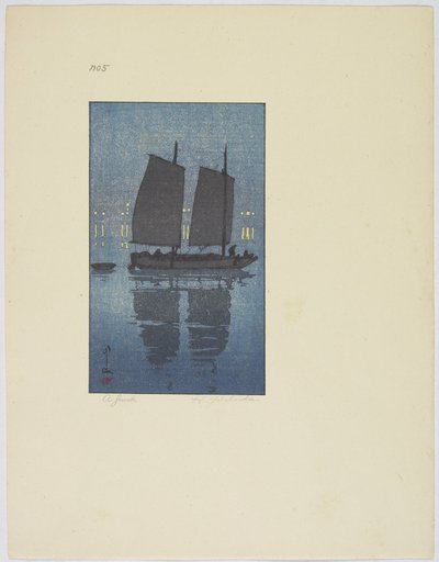 Dmuchana, tabl. nr 5, koniec XIX-poł. XX w. autorstwa Hiroshi Yoshida