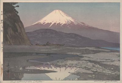 Góra Fuji z Okitsu autorstwa Hiroshi Yoshida