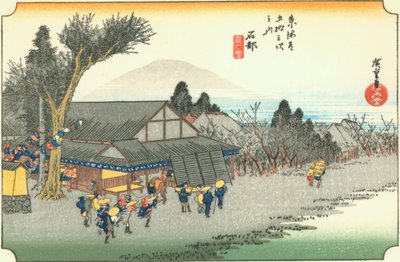 Iszibe autorstwa Hiroshige