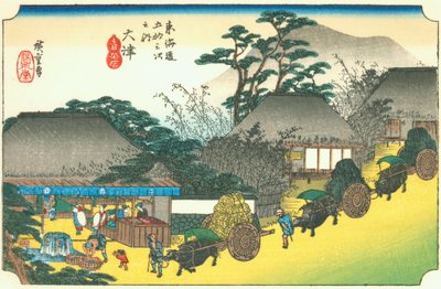 Ohtsu autorstwa Hiroshige