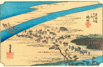 Shimada autorstwa Hiroshige