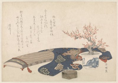 Martwa natura z koto autorstwa Hishikawa Sori