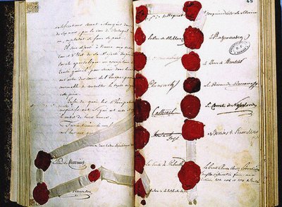 Akt Końcowy Kongresu Wiedeńskiego, 9 czerwca 1815 r. autorstwa Historical Document