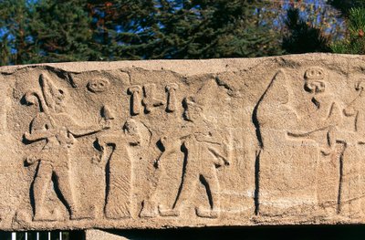 Płaskorzeźba z Kultepe (Kanesh), Kapadocja, Turcja, cywilizacja hetycka, III tysiąclecie p.n.e. autorstwa Hittite