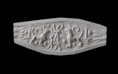 Odcisk pierścienia hetytowego (tynk) autorstwa Hittite