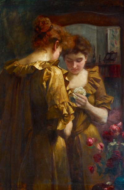 Odbicie w lustrze autorstwa Helena Arsene Darmesteter