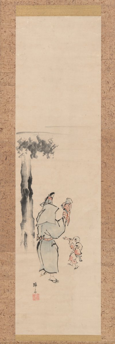 Lalkarz, XIX wiek. autorstwa Hokuba