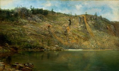 Kopalnia żelaza, Port Henry, Nowy Jork autorstwa Homer Dodge Martin