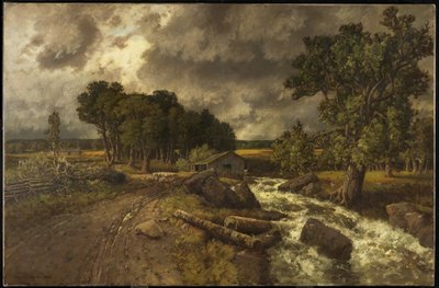 Stary Młyn, 1886 autorstwa Homer Watson