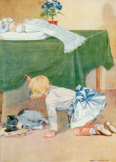 Ilustracja na urodziny Josephine (kolor lito) autorstwa Honor Charlotte Appleton
