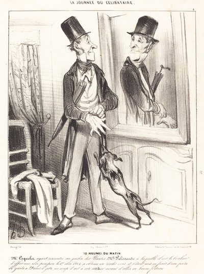 10 rano autorstwa Honoré Daumier