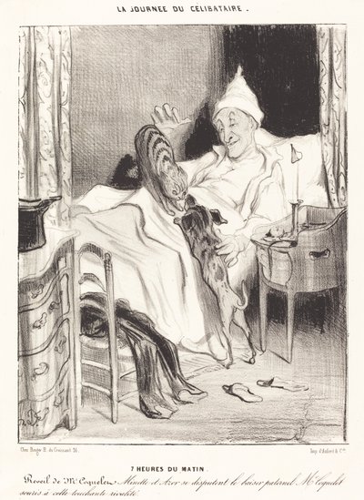 7 rano autorstwa Honoré Daumier