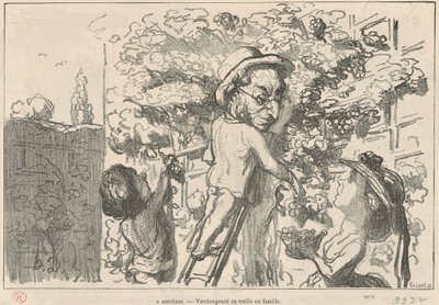 Asniéres autorstwa Honoré Daumier