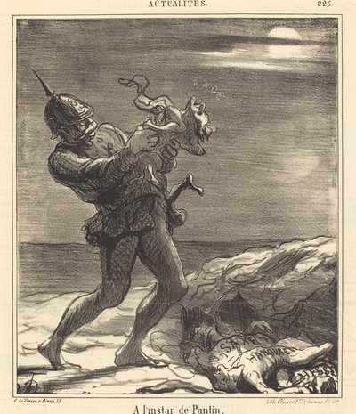 Jak Pantin autorstwa Honoré Daumier