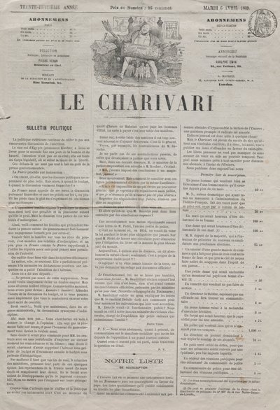 Fakty nr 64: Trudności w smukłości, 1869. autorstwa Honoré Daumier