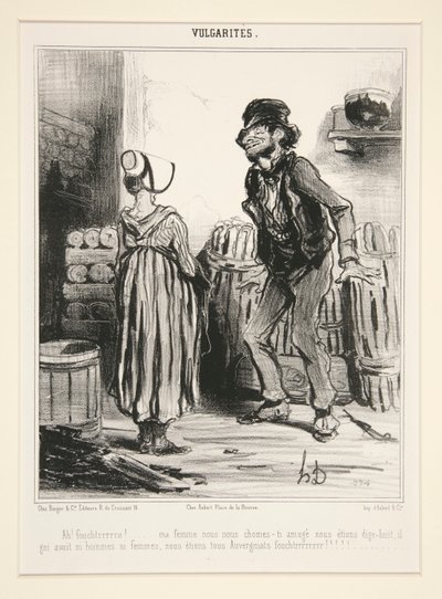 Ach! Fouchtrrrrr! autorstwa Honoré Daumier