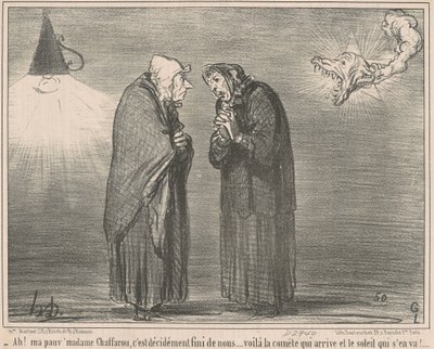 Uch! Czym jest Buffa tak długo jak szyfr... autorstwa Honoré Daumier