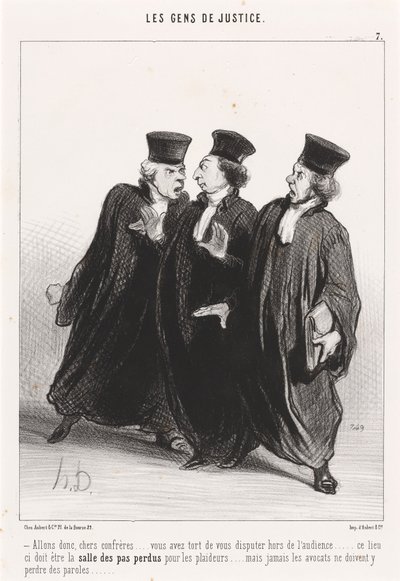 Chodźcie drodzy koledzy... autorstwa Honoré Daumier