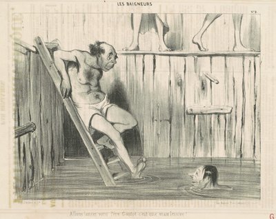 Chodźmy posmakować tatusia... autorstwa Honoré Daumier