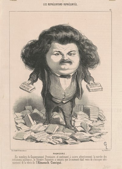 Mrówka. Laurent Pagnerre autorstwa Honoré Daumier