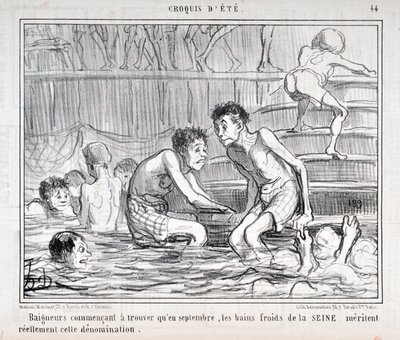 Grafika: Honore Daumier (1808-1879) Charivari pochodzi z 1858 roku: Serie CRUQUIS D