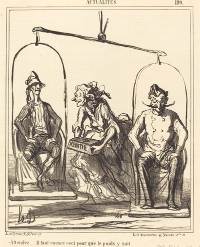 Czekaj... nadal tego potrzebujemy... autorstwa Honoré Daumier