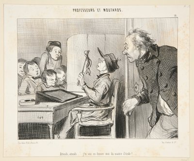 Uczestniczy autorstwa Honoré Daumier