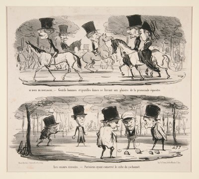 W Lasku Bulońskim autorstwa Honoré Daumier