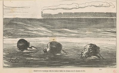Mając próżny pomysł, by chcieć... autorstwa Honoré Daumier